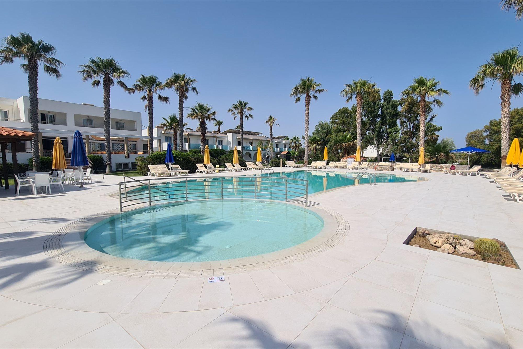 Irina Beach Hotel Tigkaki  Exterior photo